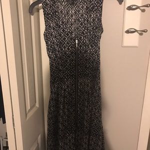 H&M black and white dress- XS